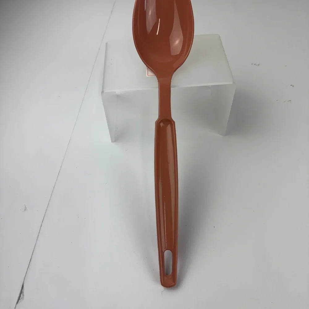 Vintage Retro Ekco Pink/Blush Serving Spoon Nylon Kitchen Utensil
